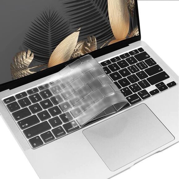 Silicone Keyboard Cover Skin for 2020 MacBook Air 13 inch A2337 - Picture 2 of 8